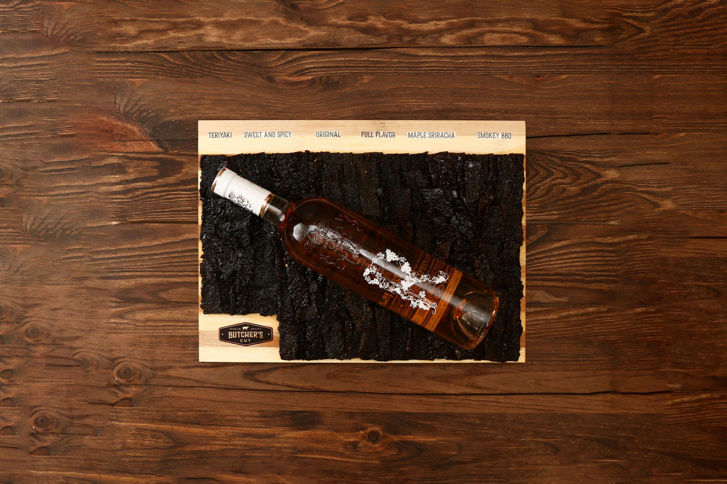 Jerky Board With Bottle